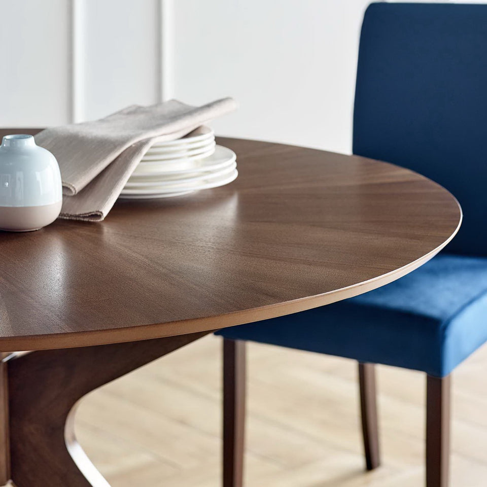 Crossroads 47" Round Wood Dining Table by Modway