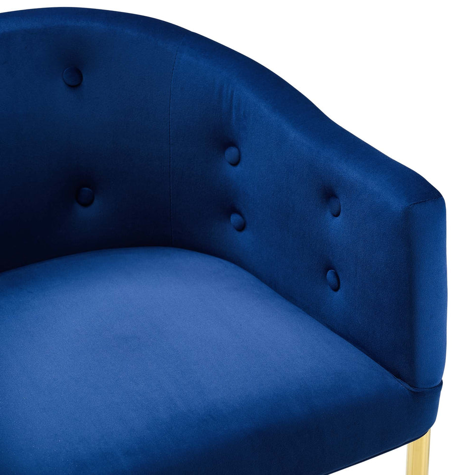 Savour Tufted Performance Velvet Bar Stool by Modway