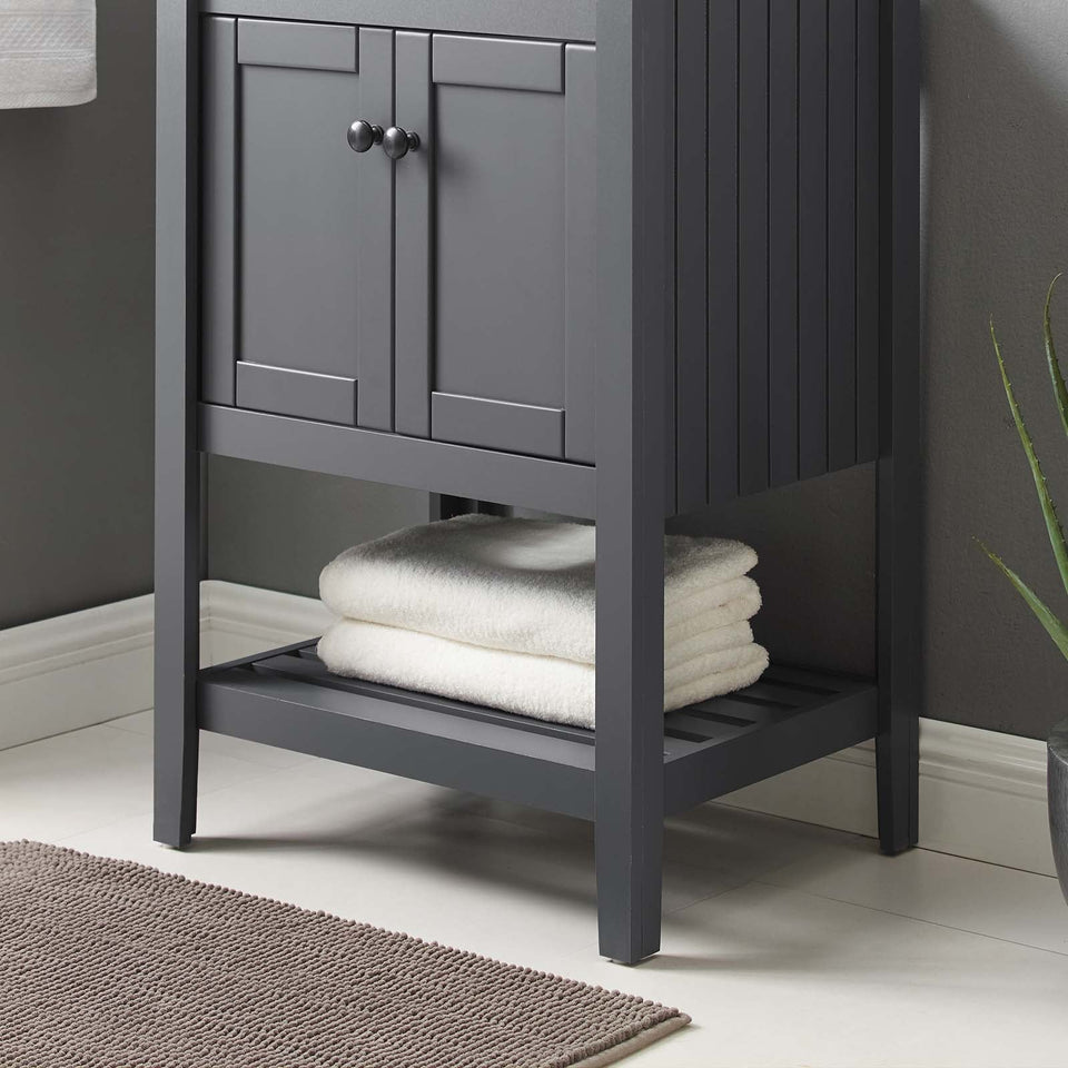 Prestige 23" Bathroom Vanity Cabinet (Sink Basin Not Included) by Modway