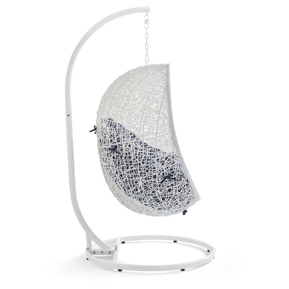 Hide Outdoor Patio Sunbrella® Swing Chair With Stand by Modway