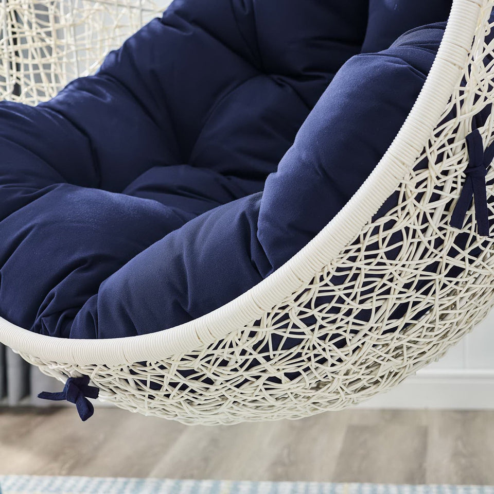 Hide Outdoor Patio Sunbrella® Swing Chair With Stand by Modway