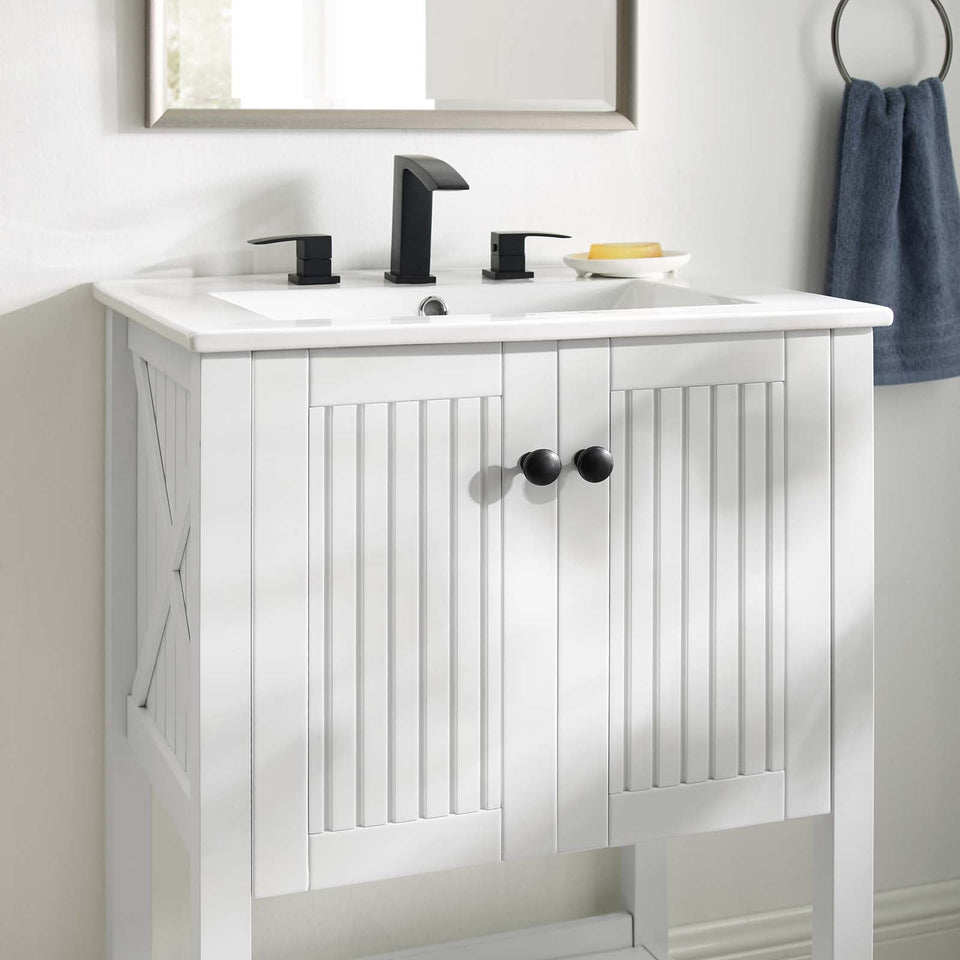 Steam 23" Bathroom Vanity Cabinet (Sink Basin Not Included) by Modway