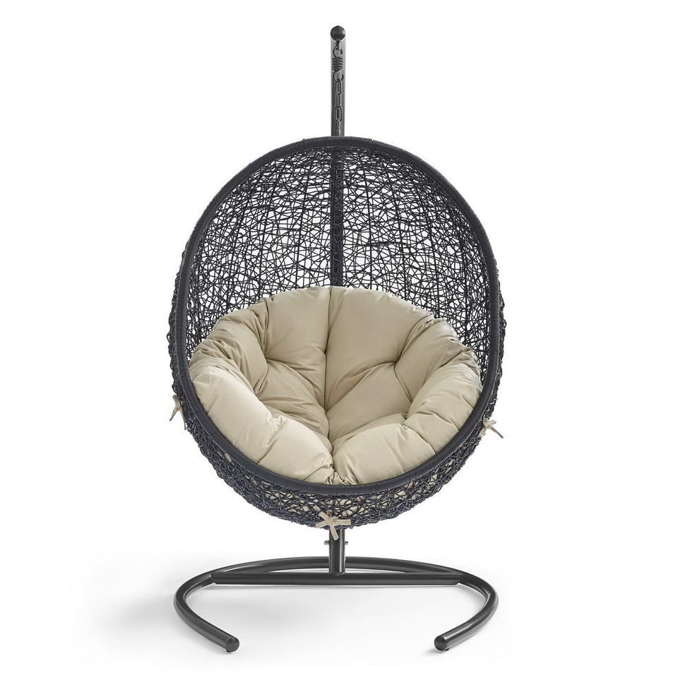 Encase Sunbrella® Swing Outdoor Patio Lounge Chair by Modway