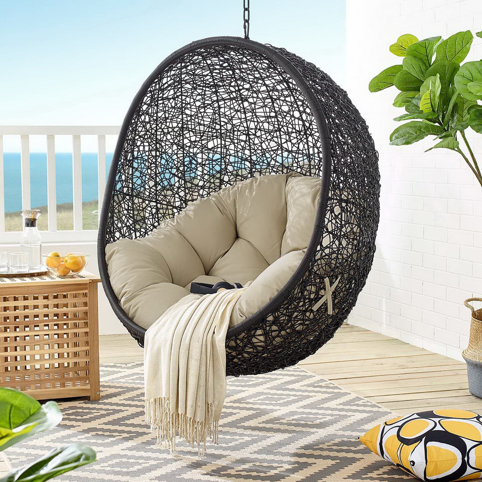 Encase Sunbrella® Swing Outdoor Patio Lounge Chair by Modway