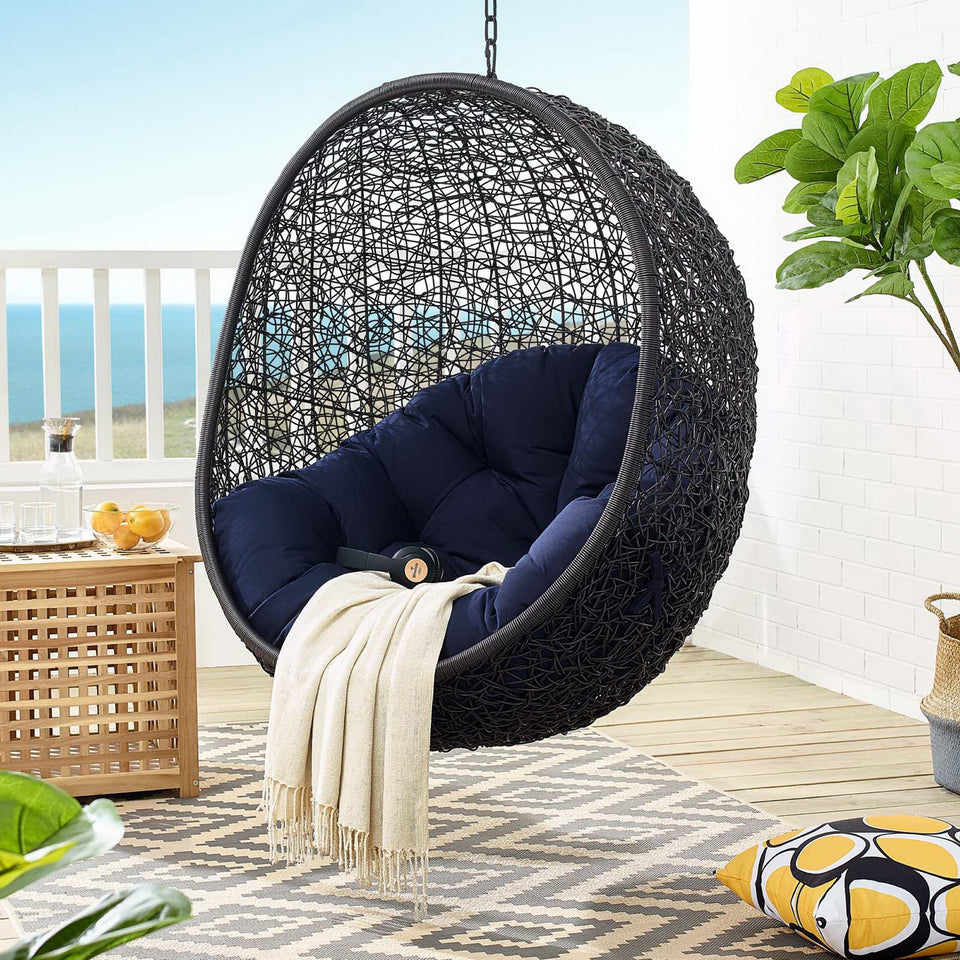 Encase Sunbrella® Swing Outdoor Patio Lounge Chair by Modway