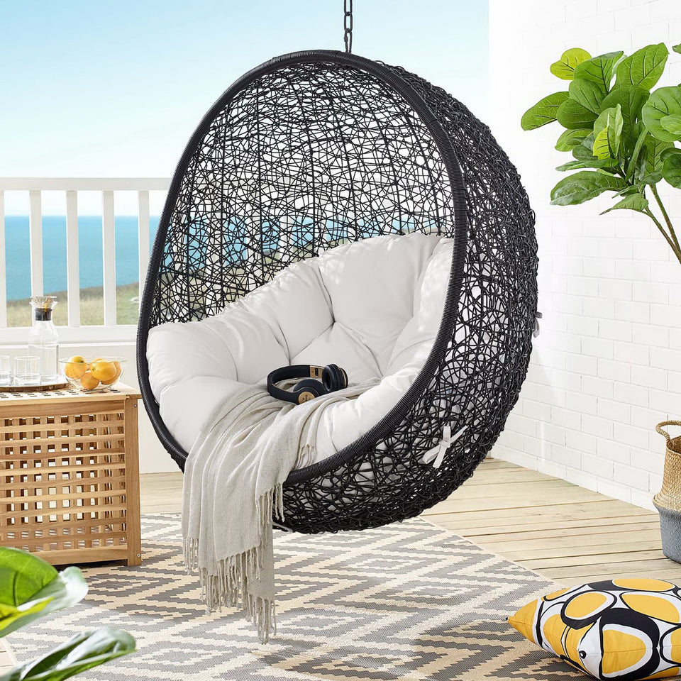 Encase Sunbrella® Swing Outdoor Patio Lounge Chair by Modway