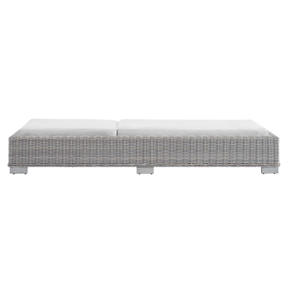 Conway Sunbrella® Outdoor Patio Wicker Rattan Chaise Lounge by Modway