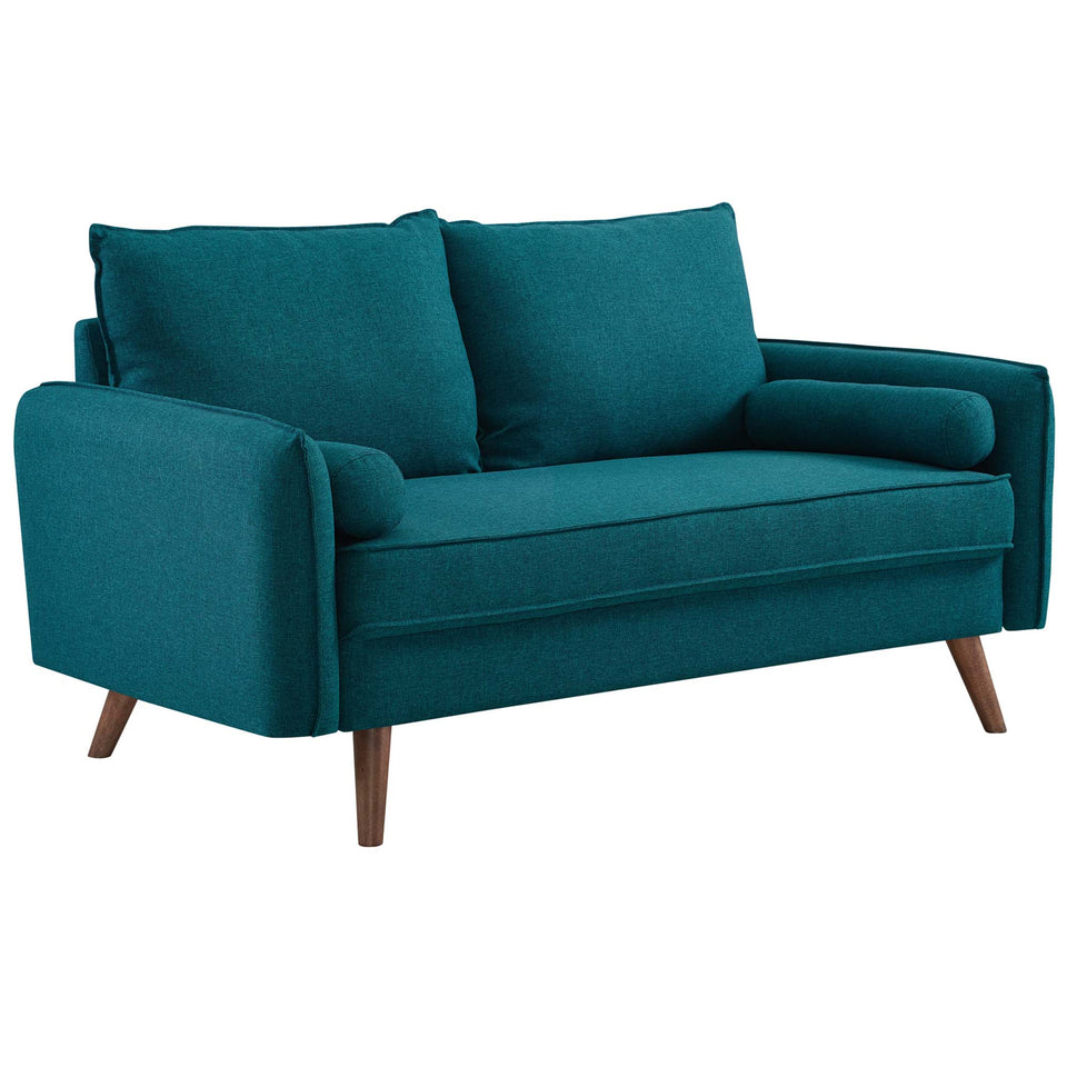 Revive Upholstered Fabric Sofa and Loveseat Set by Modway