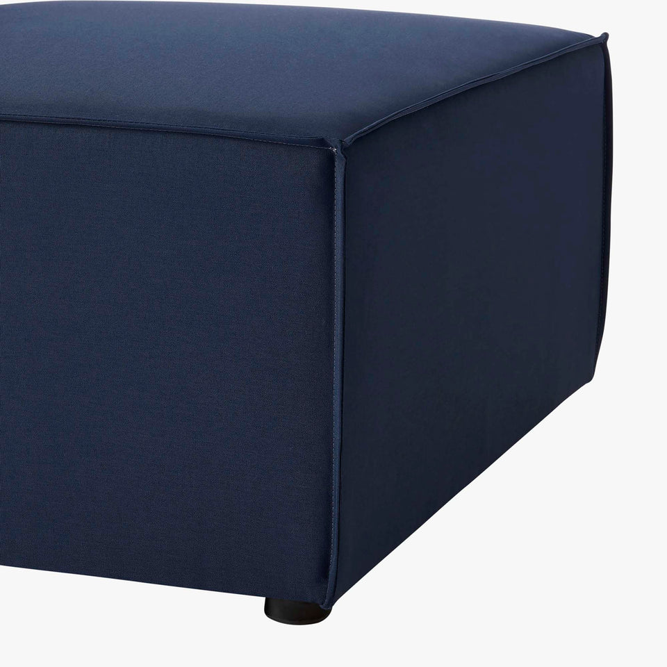 Saybrook Outdoor Patio Upholstered Sectional Sofa Armless Chair by Modway