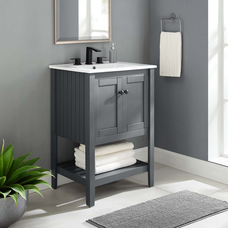 Prestige Bathroom Vanity Basin Included by Modway
