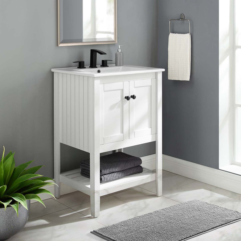 Prestige Bathroom Vanity Basin Included by Modway