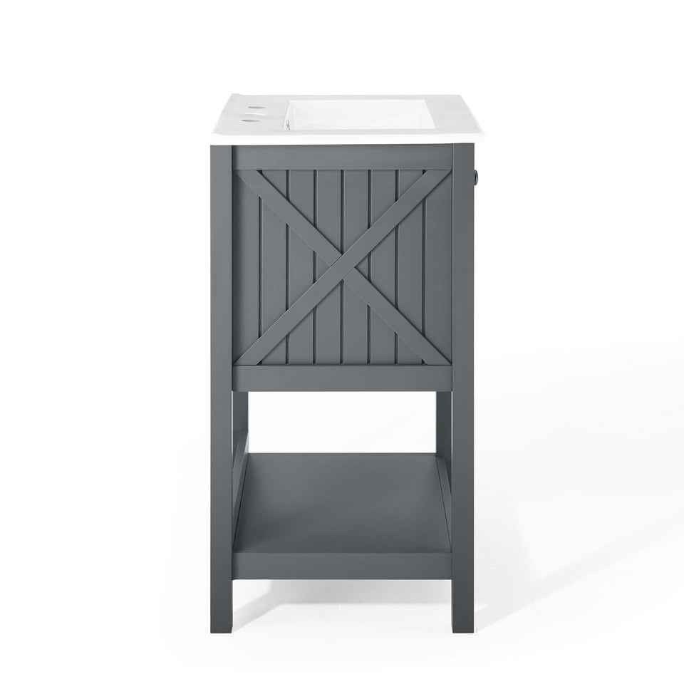 Steam Bathroom Vanity Basin Included by Modway
