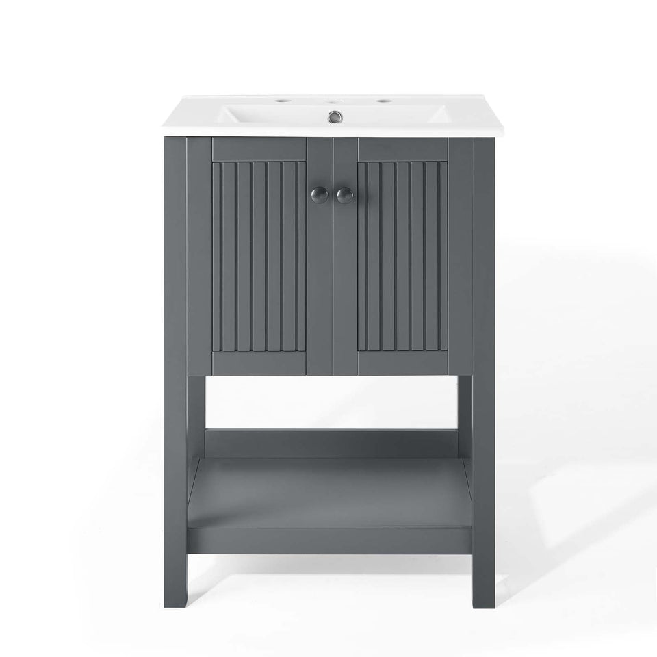 Steam Bathroom Vanity Basin Included by Modway