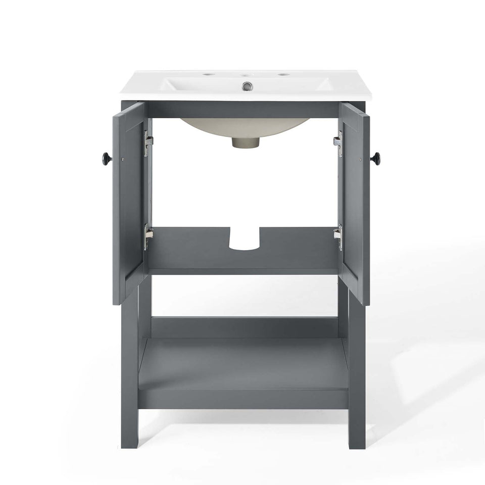 Steam Bathroom Vanity Basin Included by Modway