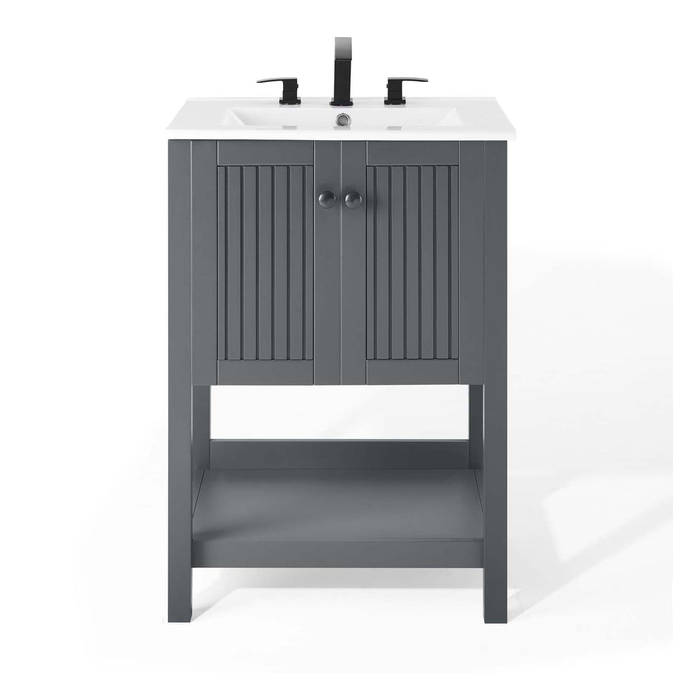 Steam Bathroom Vanity Basin Included by Modway
