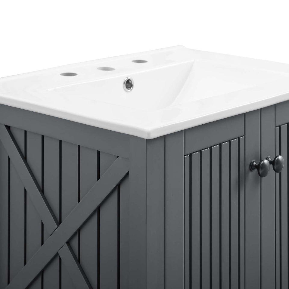 Steam Bathroom Vanity Basin Included by Modway