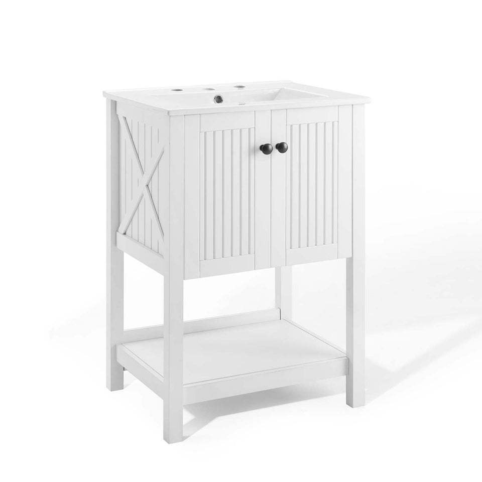 Steam Bathroom Vanity Basin Included by Modway
