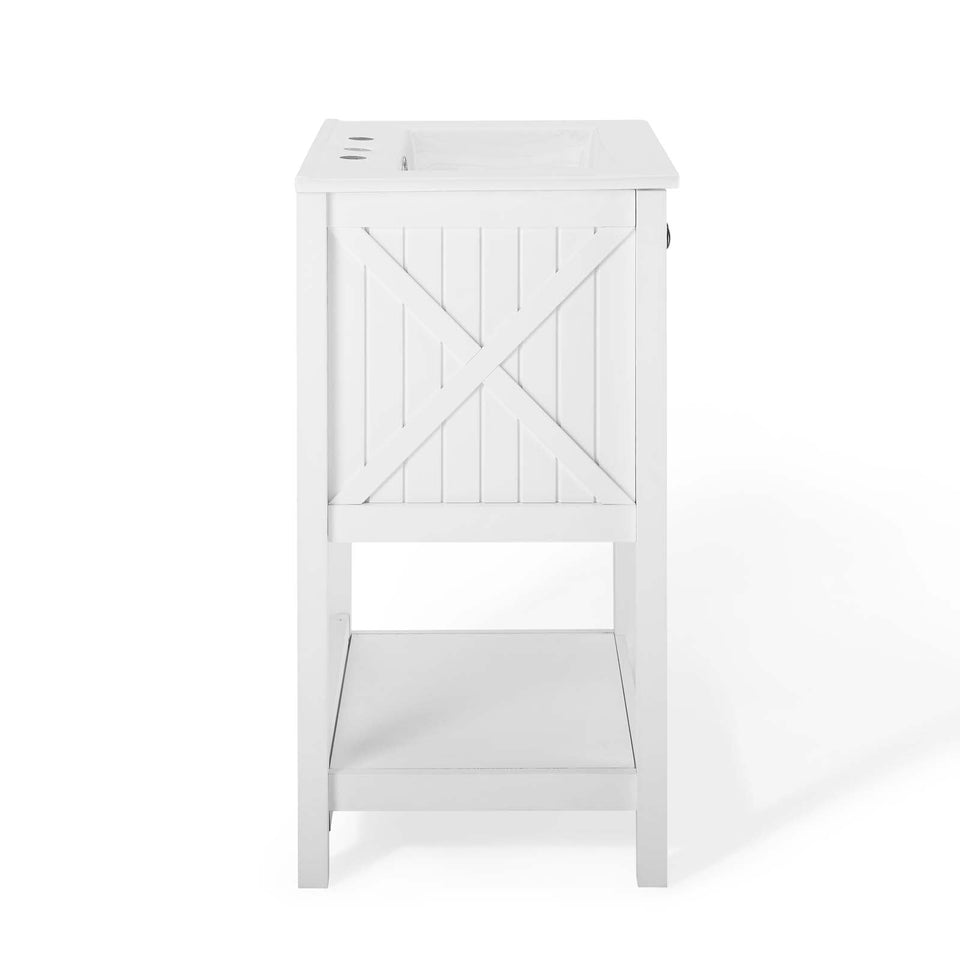 Steam Bathroom Vanity Basin Included by Modway