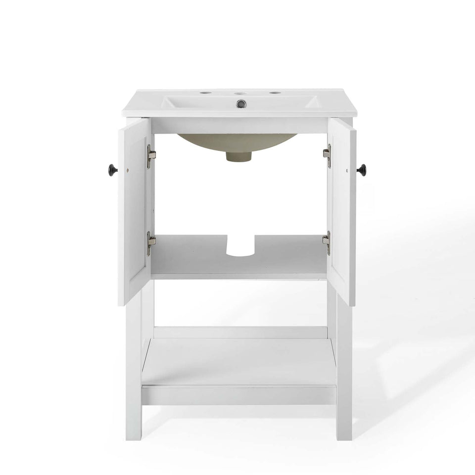 Steam Bathroom Vanity Basin Included by Modway