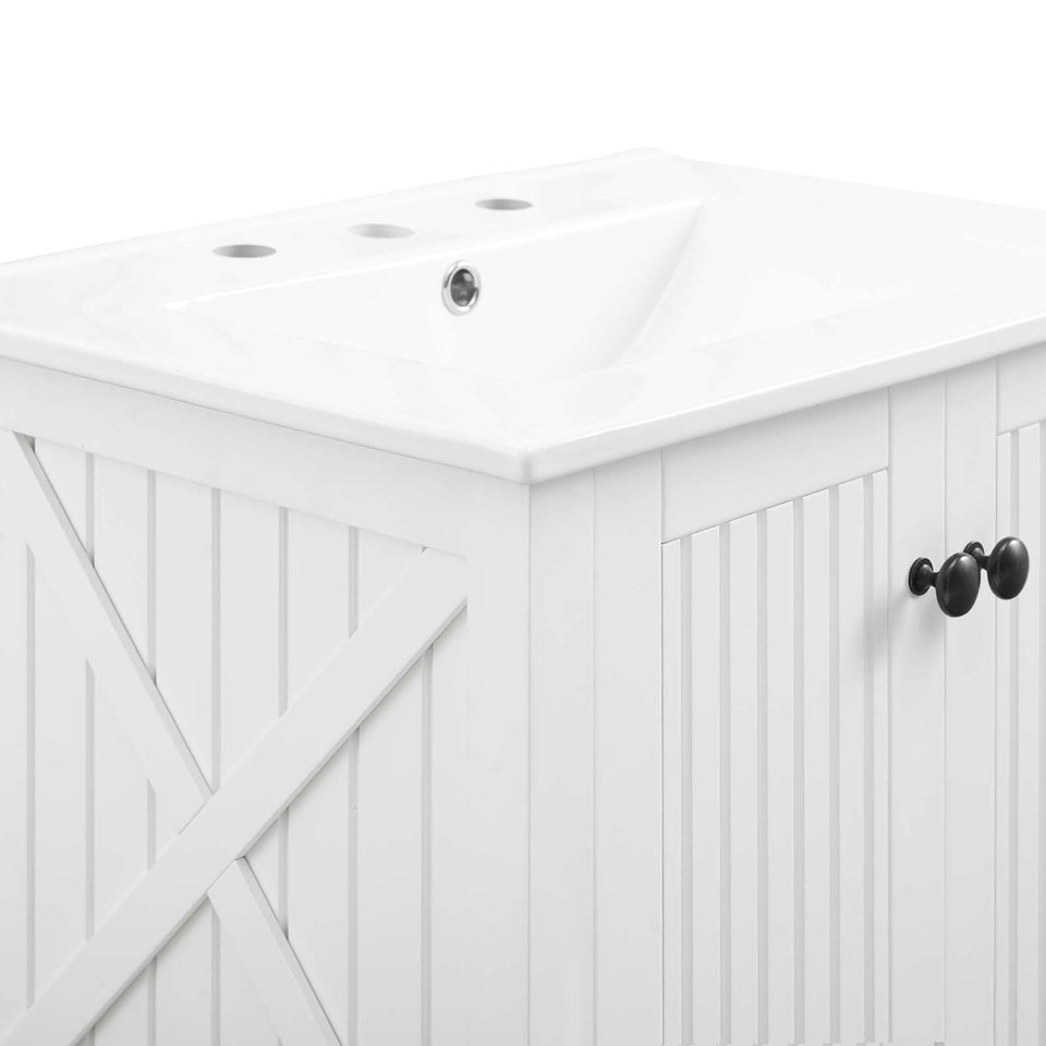 Steam Bathroom Vanity Basin Included by Modway