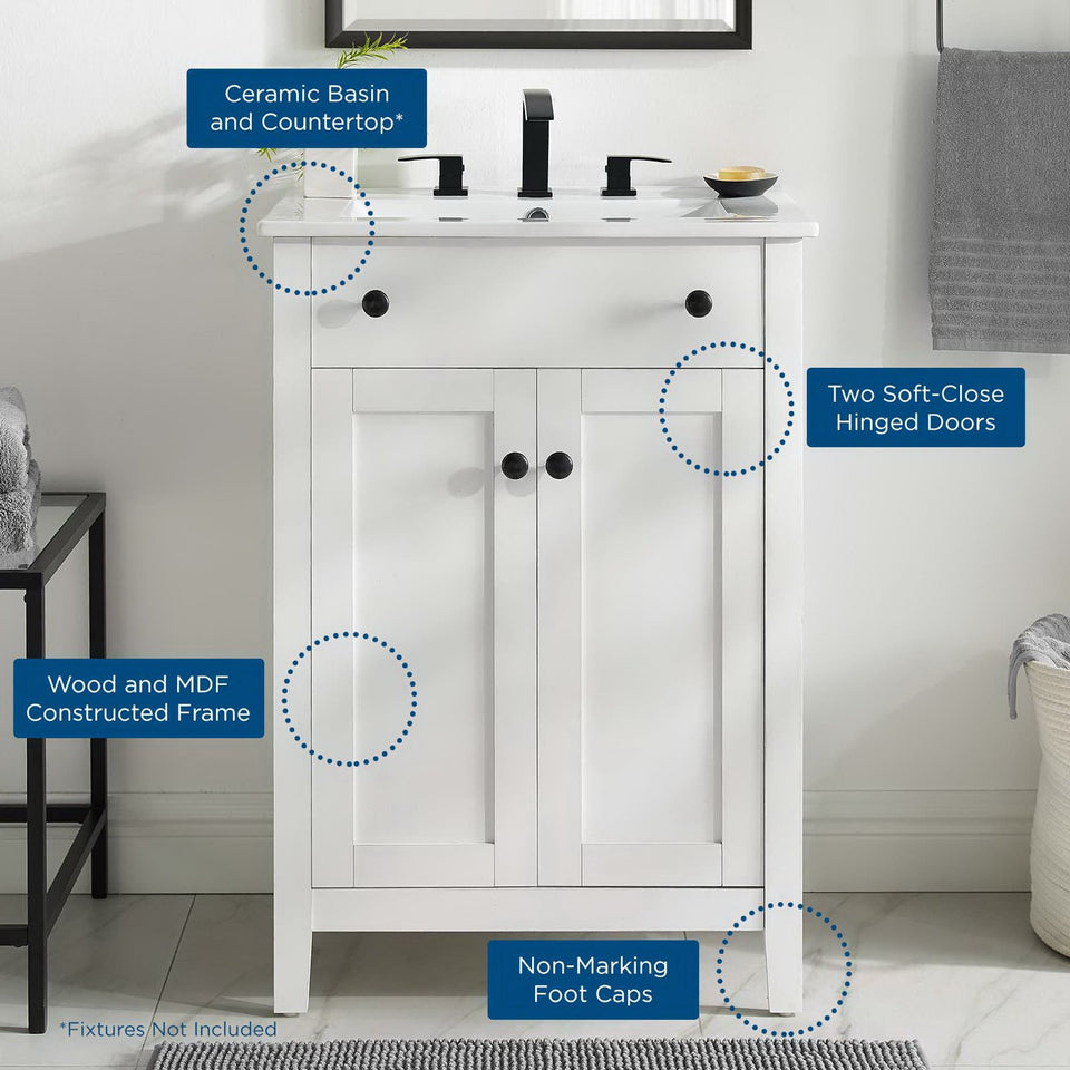 Nantucket 24" Bathroom Vanity by Modway