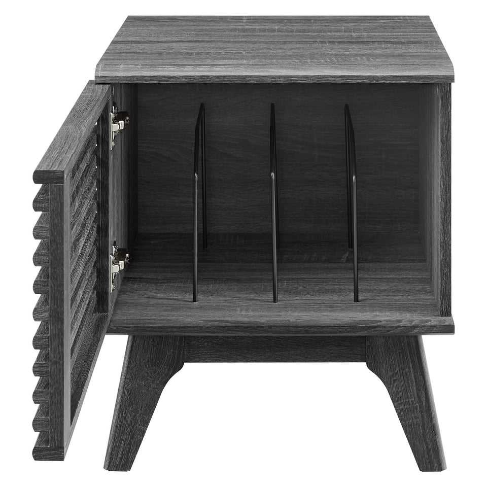 Render Vinyl Record Display Stand by Modway