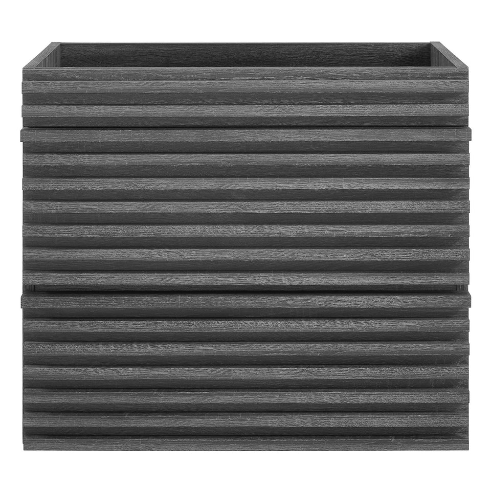 Render 24" Wall-Mount Bathroom Vanity Cabinet (Sink Basin Not Included) by Modway