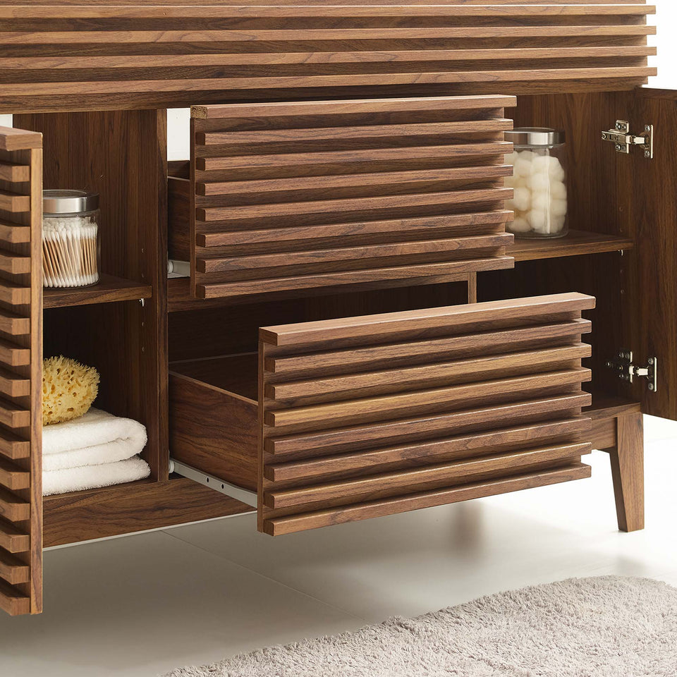 Render 48" Single Sink Compatible (not included) Bathroom Vanity Cabinet by Modway