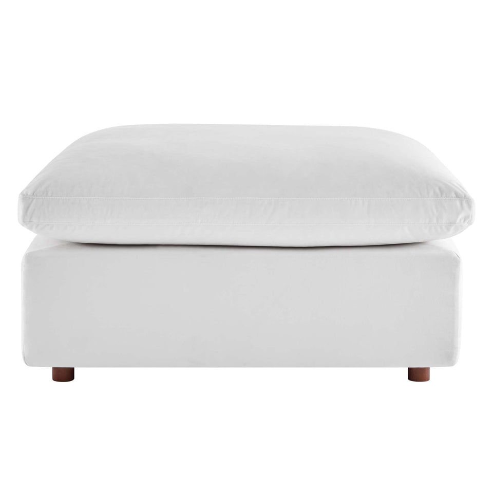 Commix Down Filled Overstuffed Performance Velvet Ottoman by Modway