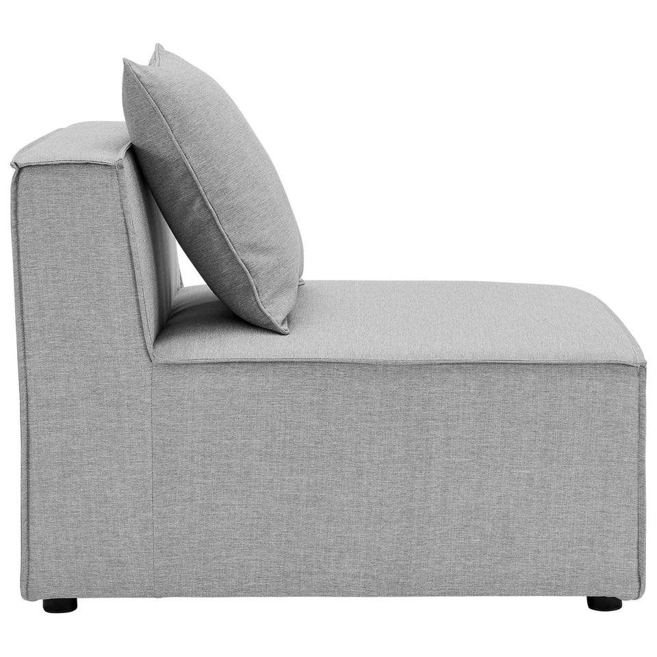 Saybrook 7-Piece Outdoor Patio Upholstered Sectional Sofa by Modway