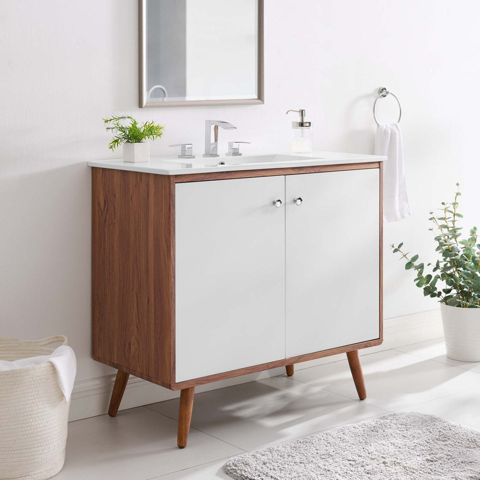 Transmit Bathroom Vanity Basin Included by Modway