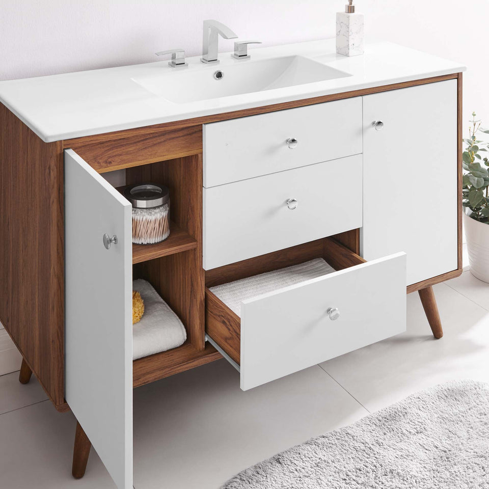 Transmit Bathroom Vanity Basin Included by Modway