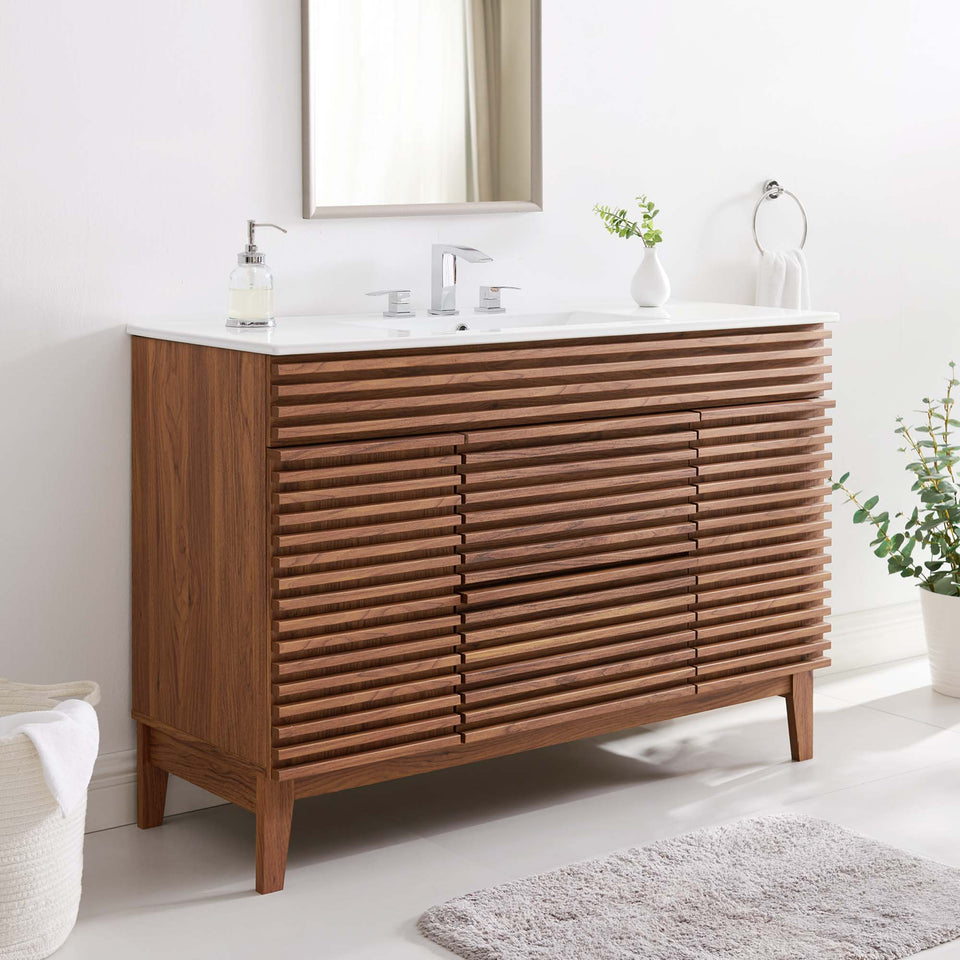 Render 48" Single Sink Bathroom Vanity by Modway
