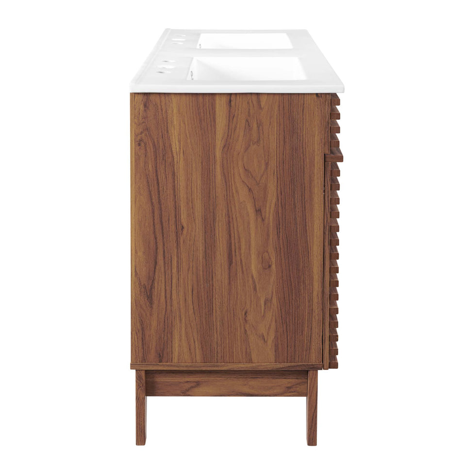 Render 48" Double Sink Bathroom Vanity by Modway