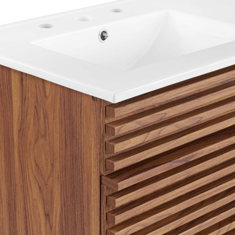 Render 48" Double Sink Bathroom Vanity by Modway