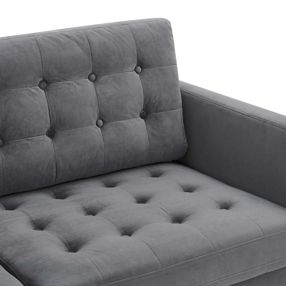 Exalt Tufted Performance Velvet Sofa by Modway