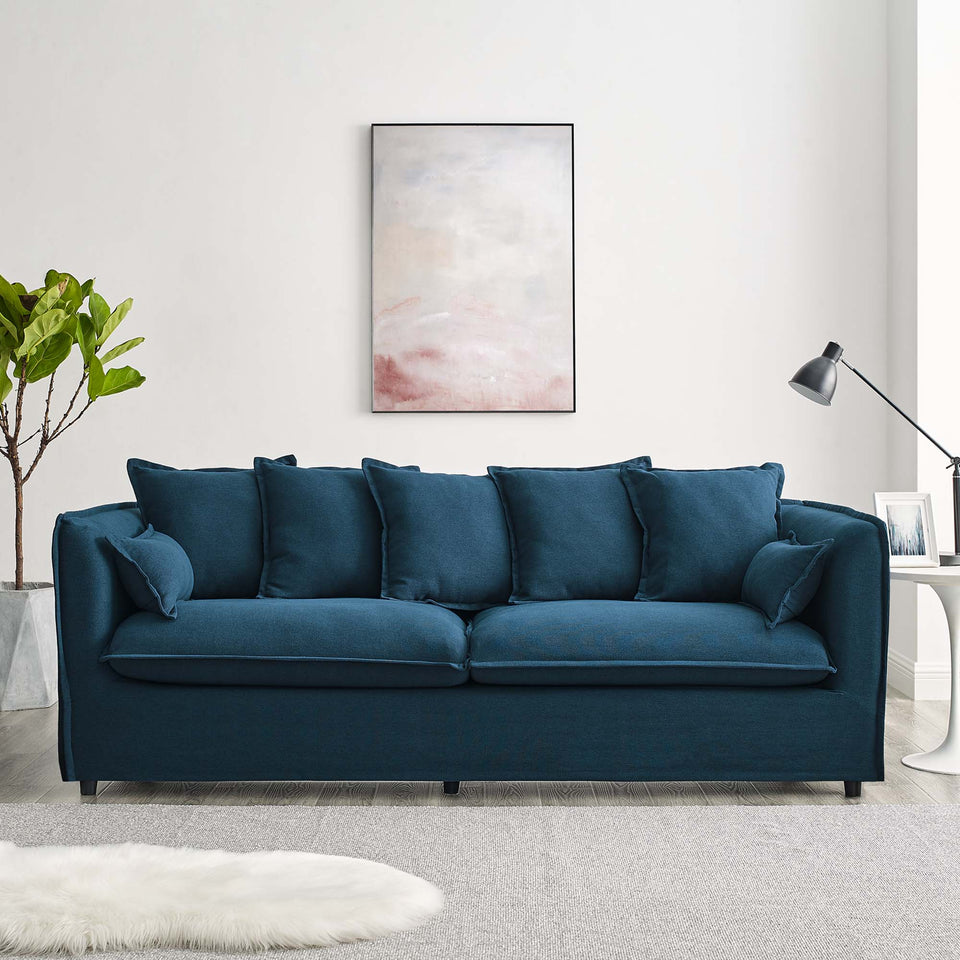 Avalon Slipcover Fabric Sofa by Modway