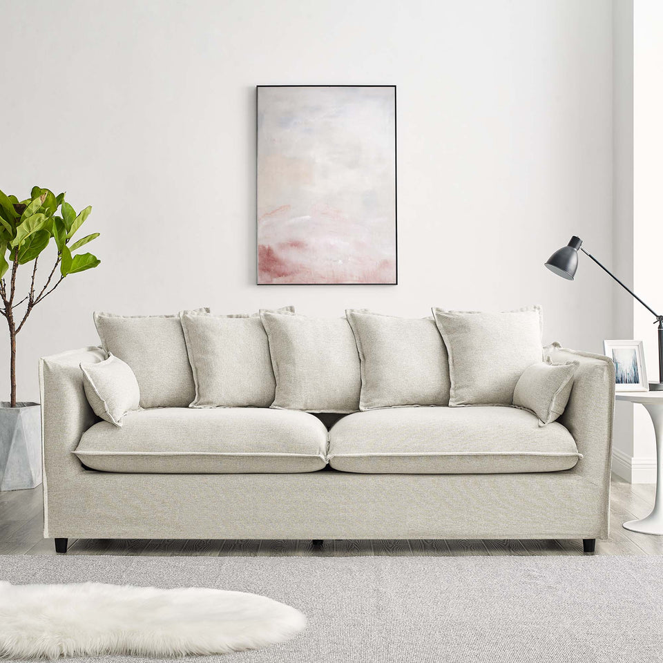 Avalon Slipcover Fabric Sofa by Modway