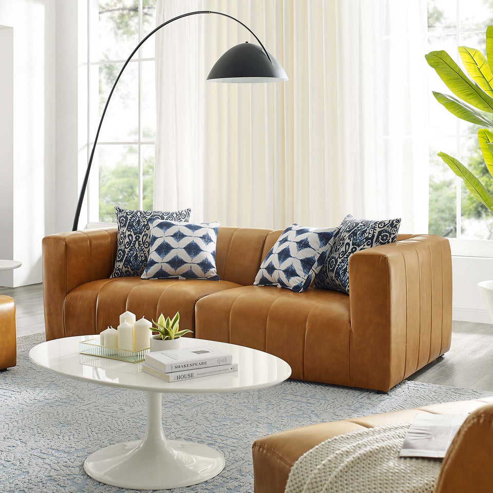 Bartlett 2-Piece Vegan Leather Loveseat by Modway