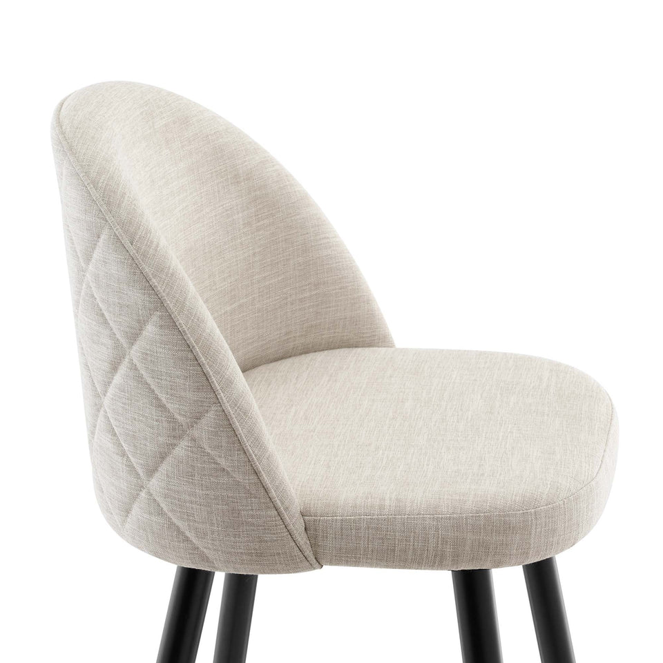 Cordial Fabric Bar Stools Set of 2 by Modway