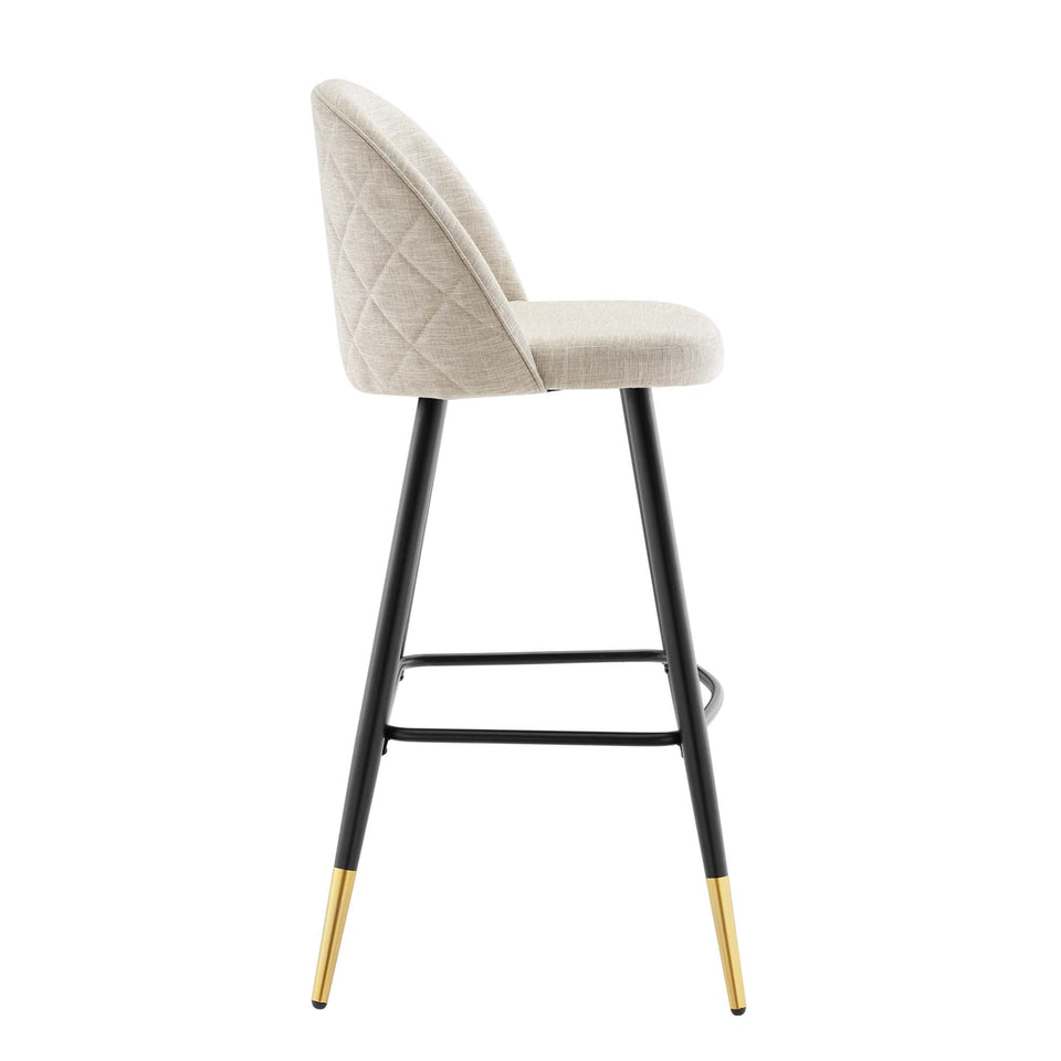 Cordial Fabric Bar Stools Set of 2 by Modway