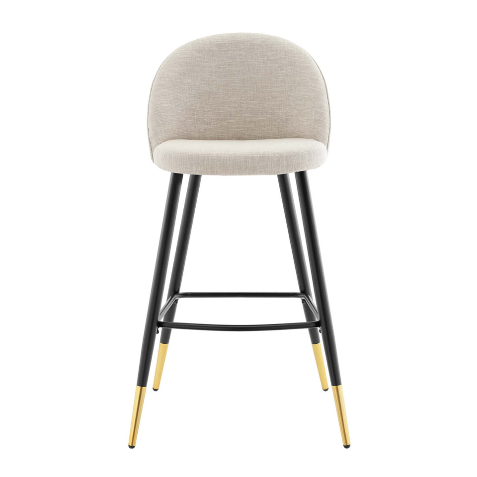 Cordial Fabric Bar Stools Set of 2 by Modway