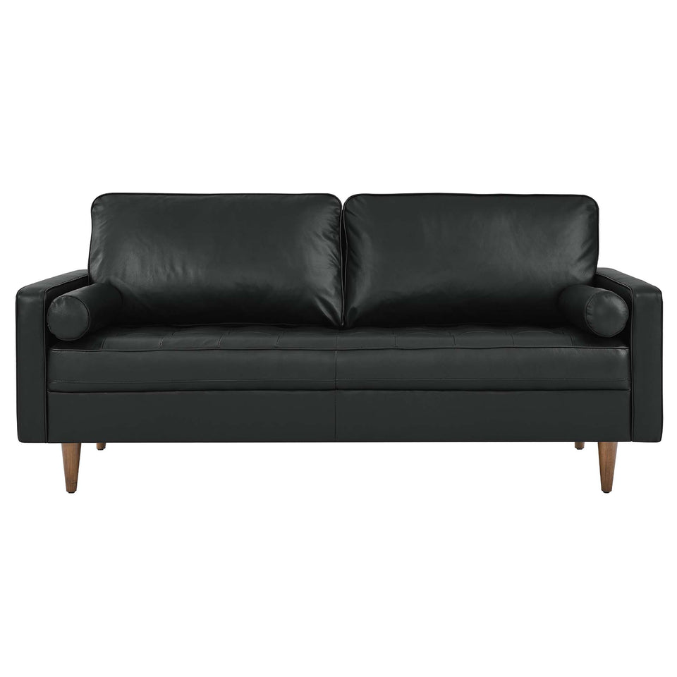 Valour Leather Sofa by Modway