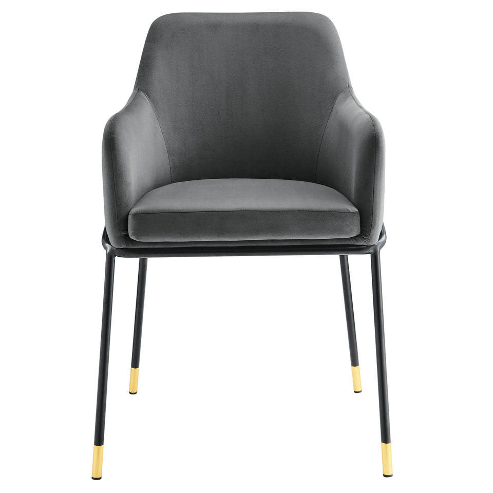Jovi Performance Velvet Dining Armchair by Modway