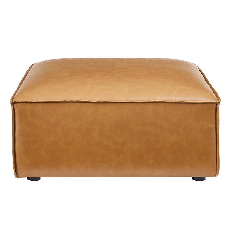 Restore 7-Piece Vegan Leather Sectional Sofa by Modway
