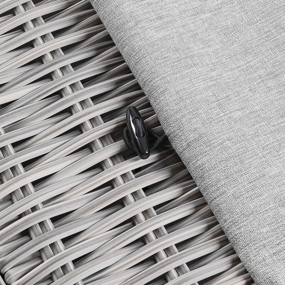 Conway Outdoor Patio Wicker Rattan Ottoman by Modway