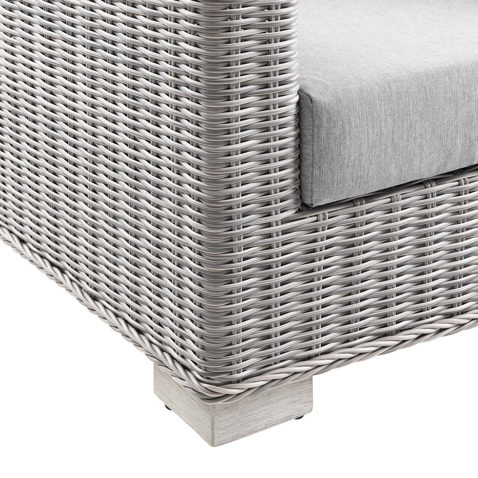 Conway Outdoor Patio Wicker Rattan Armchair by Modway