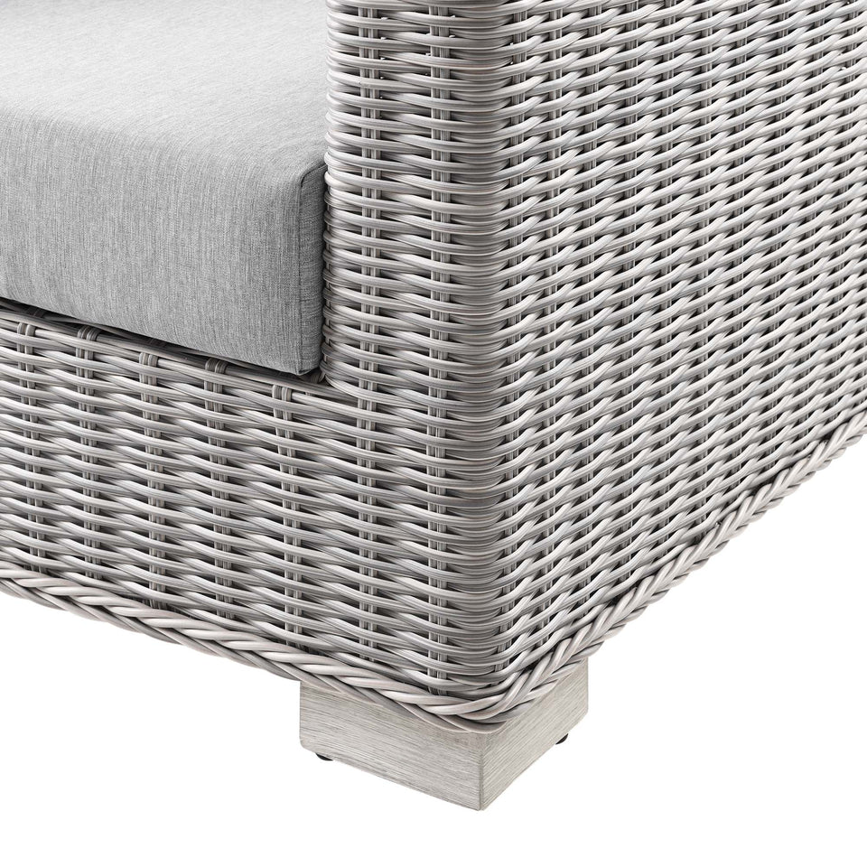 Conway Outdoor Patio Wicker Rattan Sofa by Modway