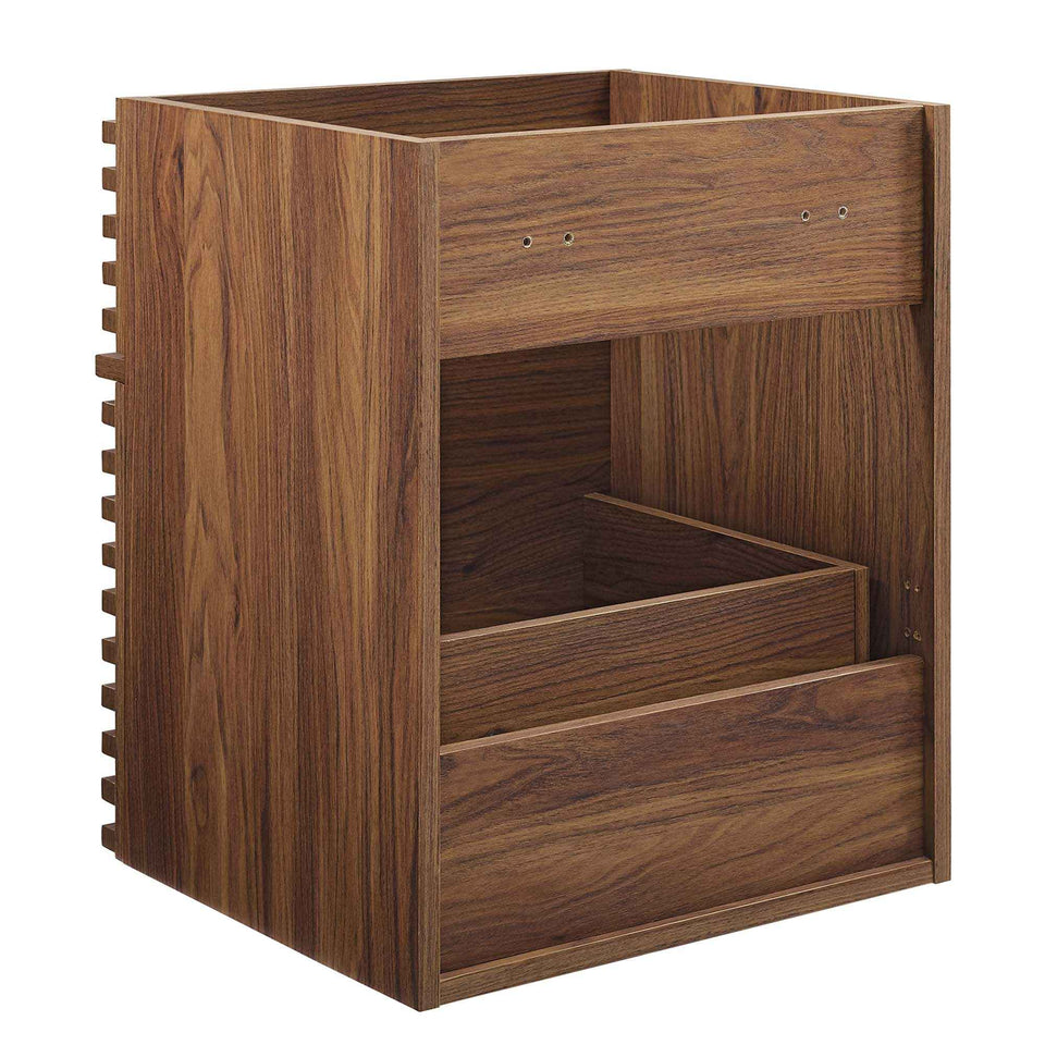 Render 18" Wall-Mount Bathroom Vanity Cabinet (Sink Basin Not Included) by Modway