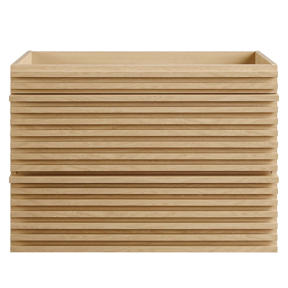 Render 30" Wall-Mount Bathroom Vanity Cabinet (Sink Basin Not Included) by Modway